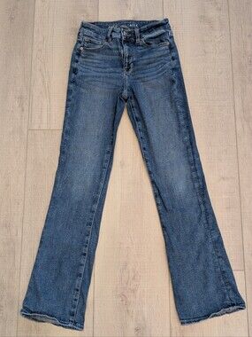 AE High Rise Skinny Kick Jeans